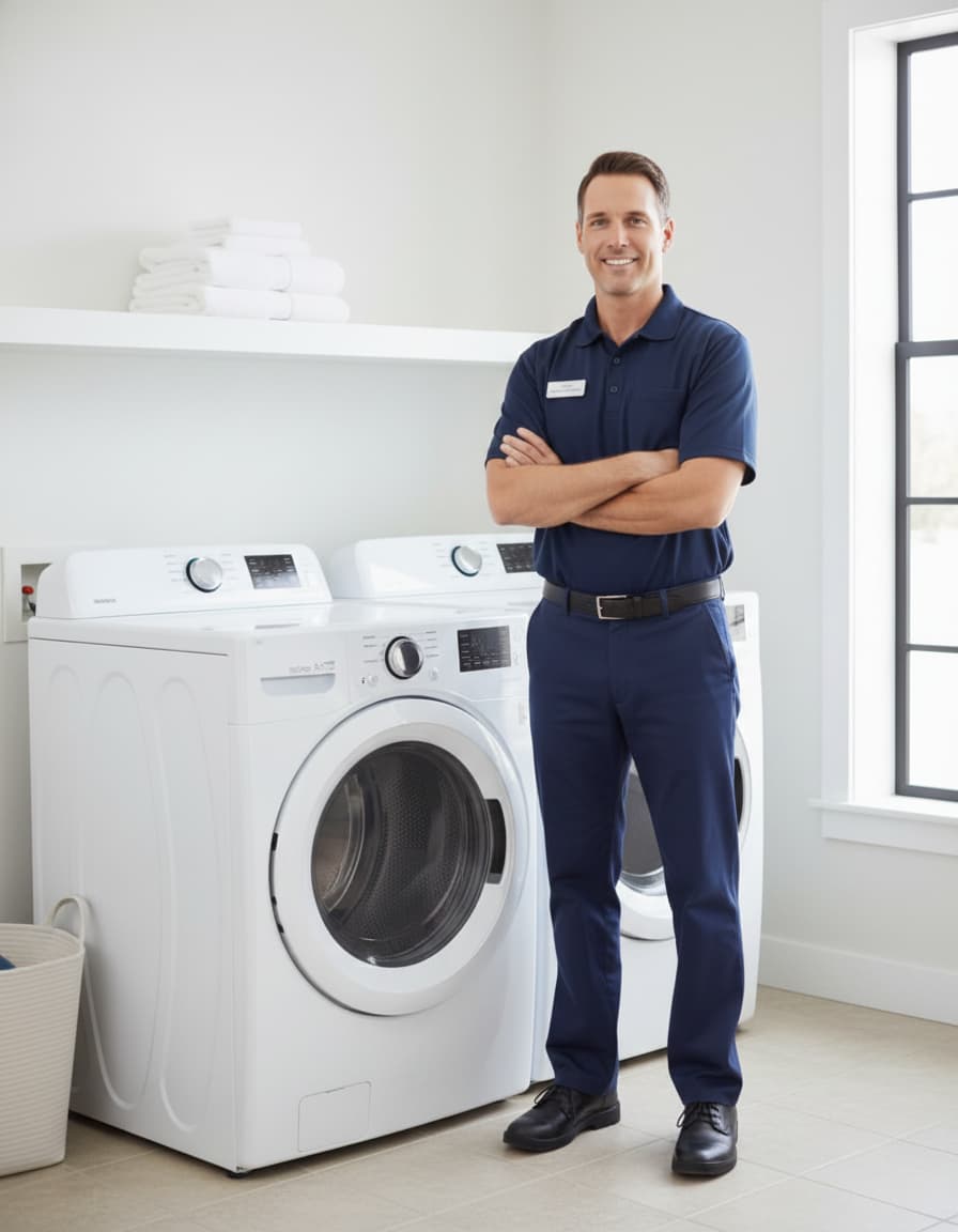 Professional appliance repair technician ready to fix your appliances